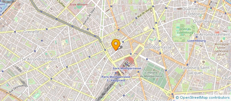 localisation de l'entreprise JB HOTEL  PARIS