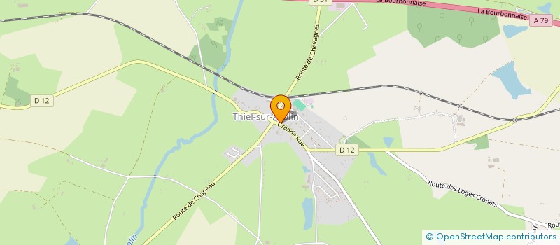 localisation de l'entreprise JB IMMO à THIEL-SUR-ACOLIN