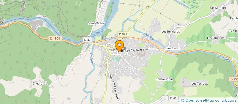 localisation de l'entreprise JB IMMOBILIER  YENNE