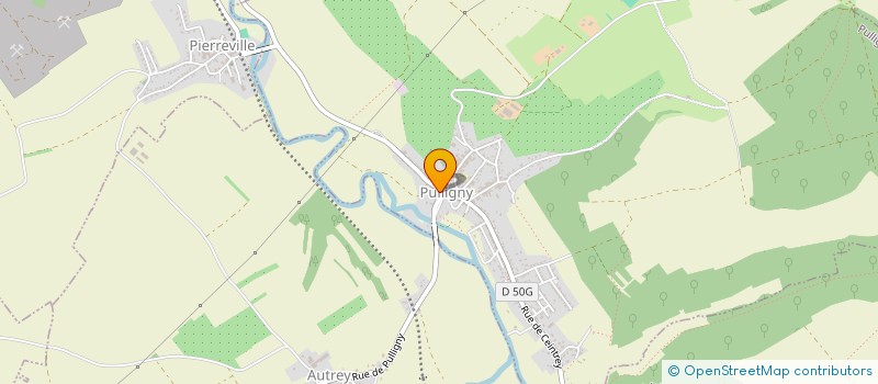 localisation de l'entreprise JB IMMOBILIER  PULLIGNY