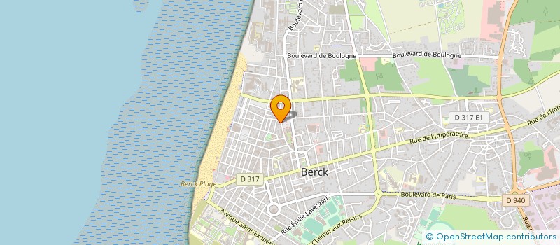 localisation de l'entreprise JB IMMOBILIER à BERCK