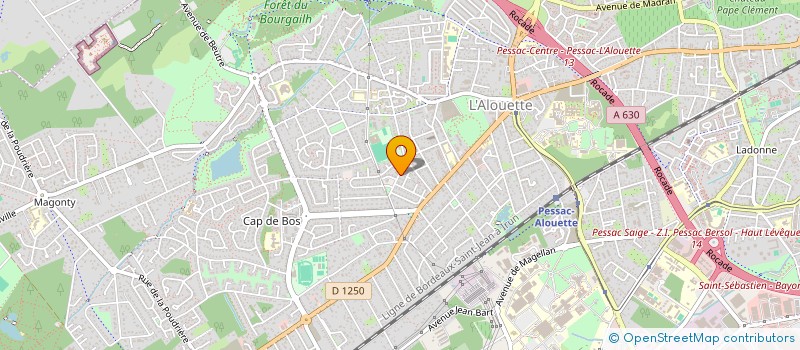 localisation de l'entreprise JB IMMOBILIER à PESSAC