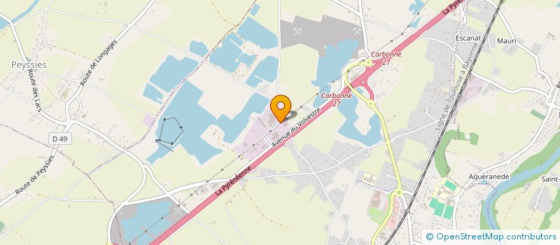 localisation de l'entreprise JB IMMOS  CARBONNE