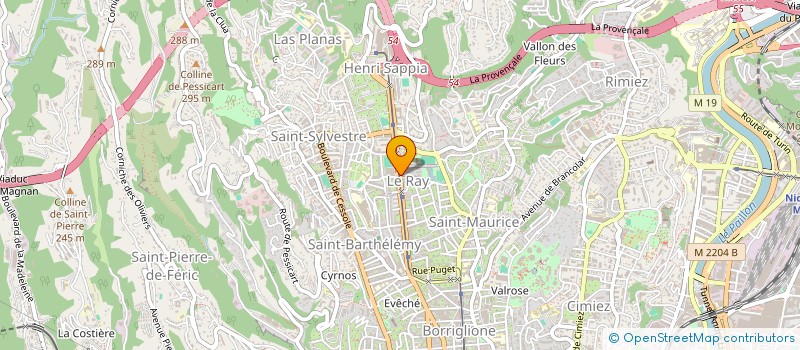 localisation de l'entreprise JB INFLUENCE  NICE