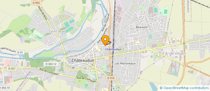 localisation de l'entreprise JB INITIATIVES à CHATEAUDUN