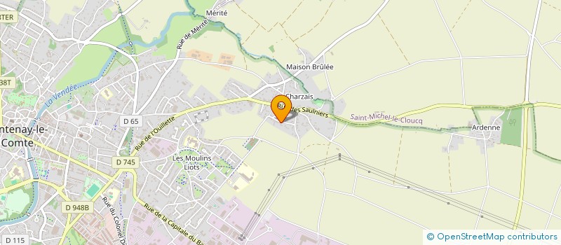 localisation de l'entreprise JB INSTALLATIONS à FONTENAY-LE-COMTE