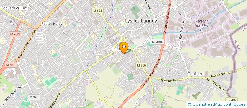 localisation de l'entreprise JB INTERNATIONAL à LANNOY