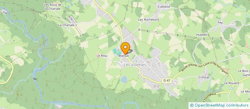 localisation de l'entreprise JB INVEST  LES VILLETTES