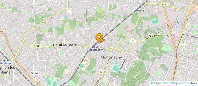 localisation de l'entreprise JB INVEST  DEUIL-LA-BARRE