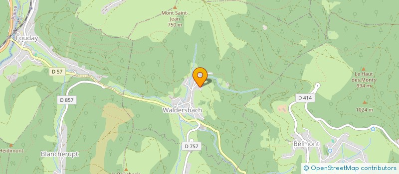 localisation de l'entreprise JB INVEST  WALDERSBACH