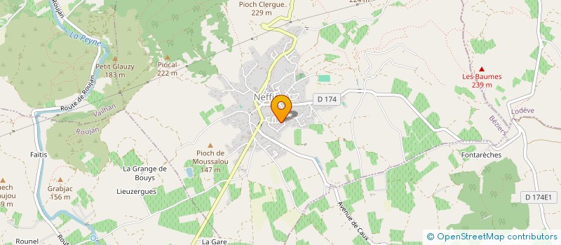 localisation de l'entreprise JB INVEST  ROUJAN