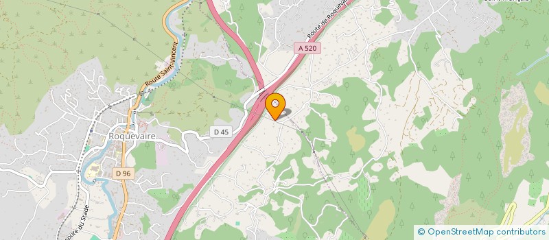 localisation de l'entreprise JB INVEST  ROQUEVAIRE