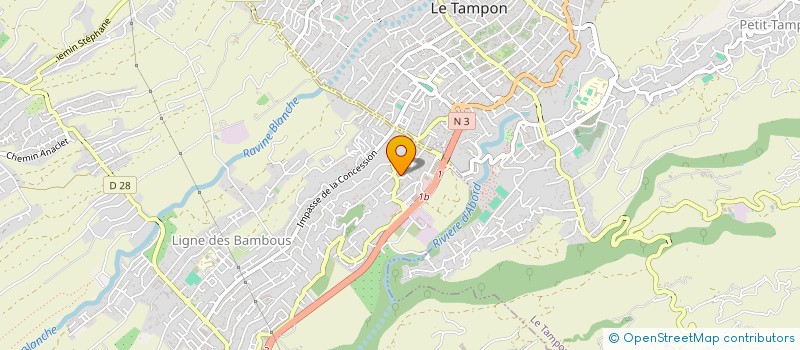 localisation de l'entreprise JB-INVEST  SAINT-PIERRE