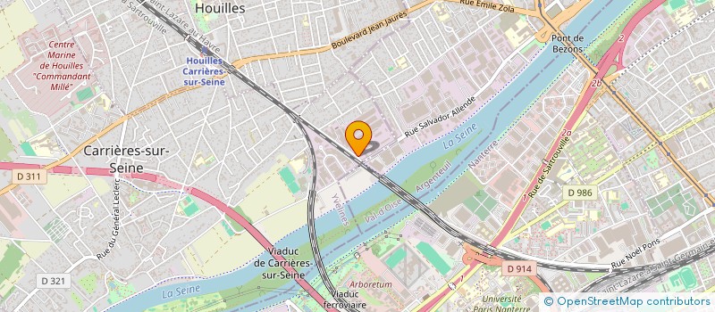 localisation de l'entreprise JB INVEST & CONSEILS  CARRIERES-SUR-SEINE