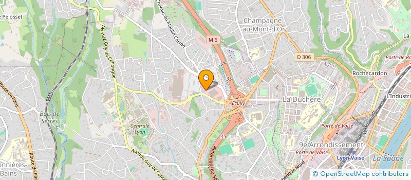 localisation de l'entreprise JB INVESTISSEMENTS  ECULLY