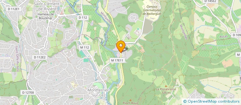 localisation de l'entreprise JB JARDIN  MONTFERRIER-SUR-LEZ