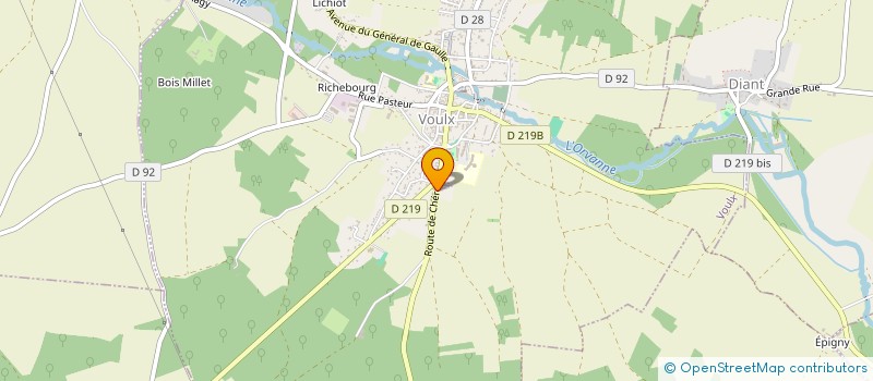 localisation de l'entreprise JB-JF  VILLE-SAINT-JACQUES