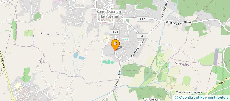 localisation de l'entreprise JB LAND  SANILHAC-SAGRIES