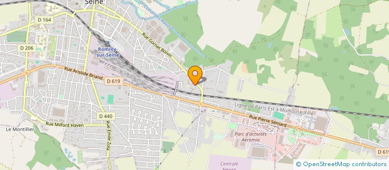 localisation de l'entreprise JB LOGIS  ROMILLY-SUR-SEINE