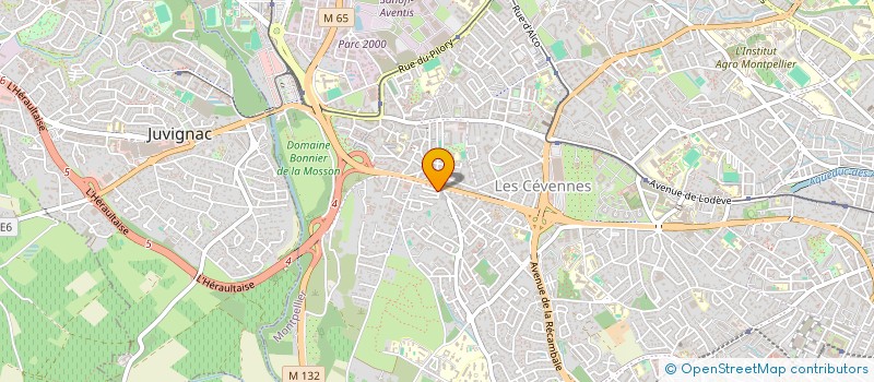 localisation de l'entreprise JB MACONNERIE à MONTPELLIER