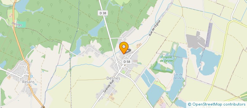 localisation de l'entreprise JB MAINTENANCE  DESNES