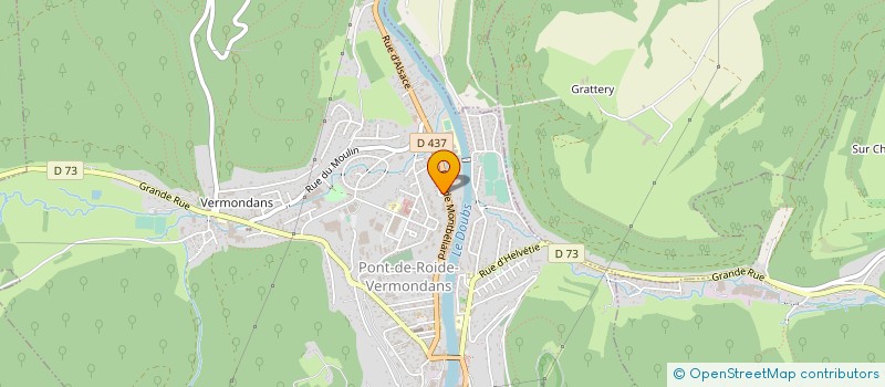 localisation de l'entreprise JB MUSIQUE à PONT-DE-ROIDE
