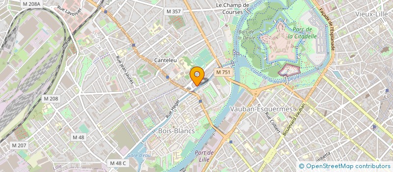 localisation de l'entreprise JB PARTNERS à LAMBERSART