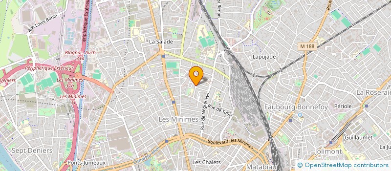 localisation de l'entreprise JB-PARTNERS à TOULOUSE