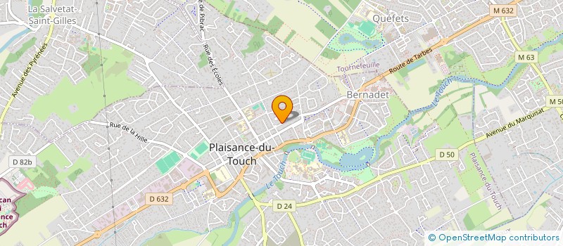 localisation de l'entreprise JB PATRIMOINE  PLAISANCE-DU-TOUCH