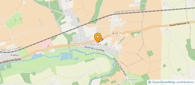 localisation de l'entreprise JB PEINTURE & REVETEMENT  BALINES