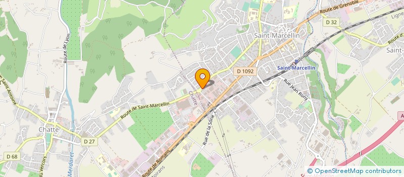 localisation de l'entreprise JB PELLET SAINT MARCELLIN à SAINT-MARCELLIN