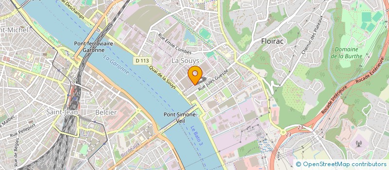 localisation de l'entreprise JB PIECES AUTOS  FLOIRAC