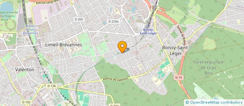 localisation de l'entreprise JB.PM - TOUS CORPS D'ETAT à LIMEIL-BREVANNES