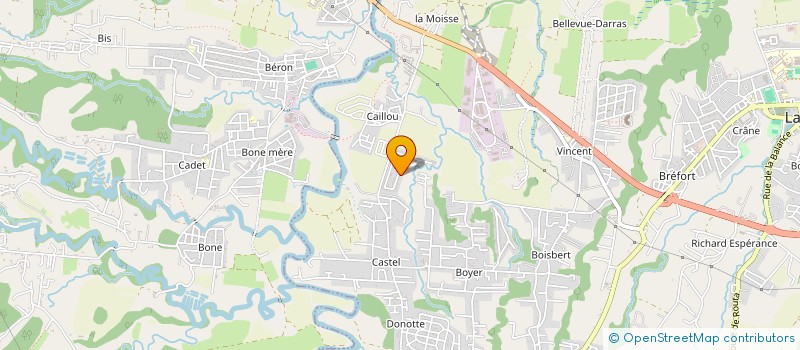 localisation de l'entreprise JB PROGRESS  LAMENTIN