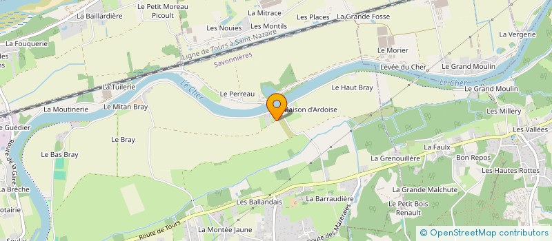 localisation de l'entreprise JB PUB à MONNAIE