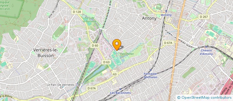 localisation de l'entreprise JB RAMPINI CONSEIL à ANTONY