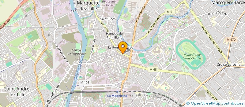 localisation de l'entreprise JB SECURITE à MARCQ-EN-BARŒUL