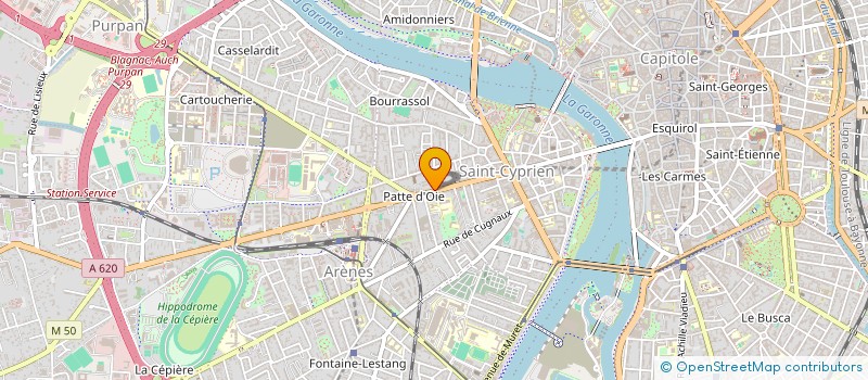 localisation de l'entreprise JB SERVICES  TOULOUSE