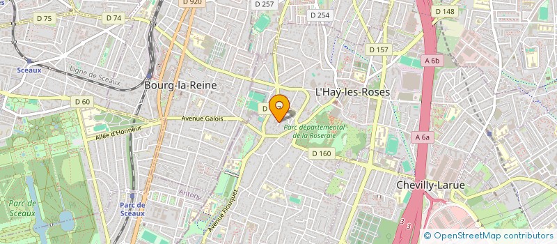 localisation de l'entreprise JB SERVICES  L'HAY-LES-ROSES