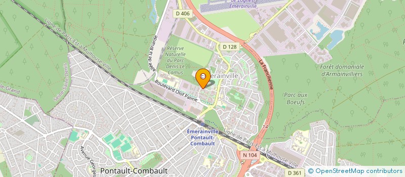 localisation de l'entreprise JB SLOUF  EMERAINVILLE