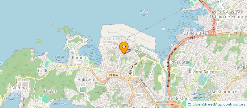 localisation de l'entreprise JB-SOLUTIONS à NOUMEA