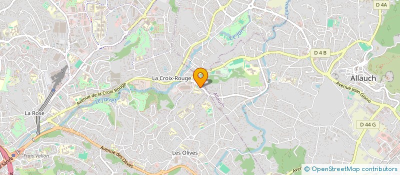 localisation de l'entreprise JB STORE à MARSEILLE