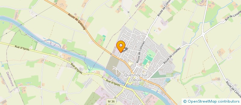 localisation de l'entreprise JB THERMIQUE à QUESNOY-SUR-DEULE