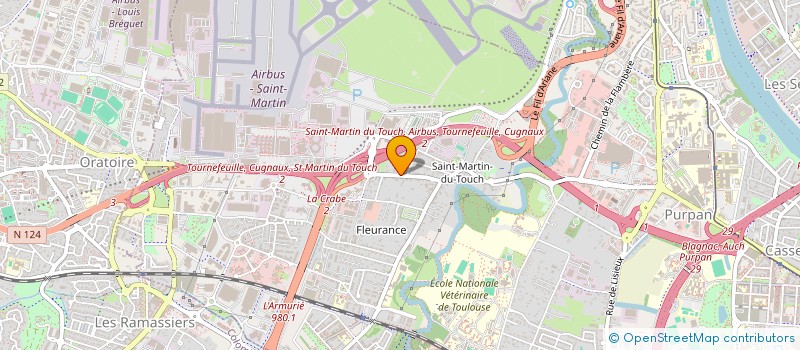 localisation de l'entreprise JB TOULOUSE PURPAN à TOULOUSE