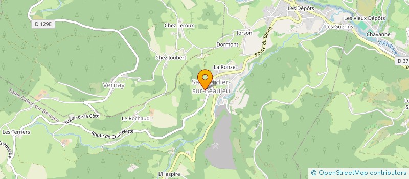 localisation de l'entreprise JB VIGNON FILLE à QUINCIE EN BEAUJOLAIS
