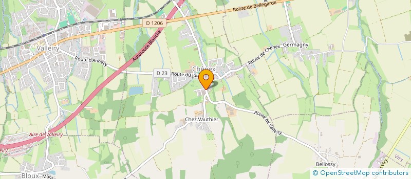 localisation de l'entreprise JB VINTAGE AUTO  CHENEX