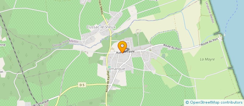 localisation de l'entreprise JB VITICOLE  LAMARQUE