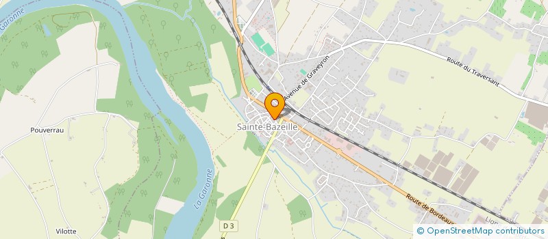 localisation de l'entreprise JB VOYAGES MEILHANAIS  MEILHAN-SUR-GARONNE