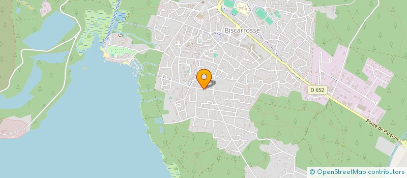 localisation de l'entreprise JB1  BISCARROSSE