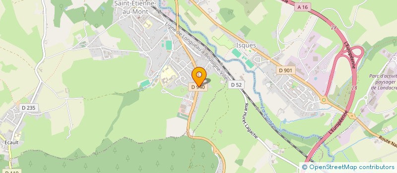 localisation de l'entreprise JB1002  SAINT-ETIENNE-AU-MONT